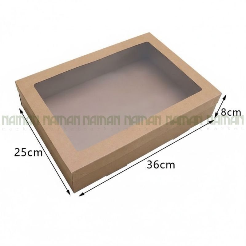 Kraft Paper Food Box Size 36