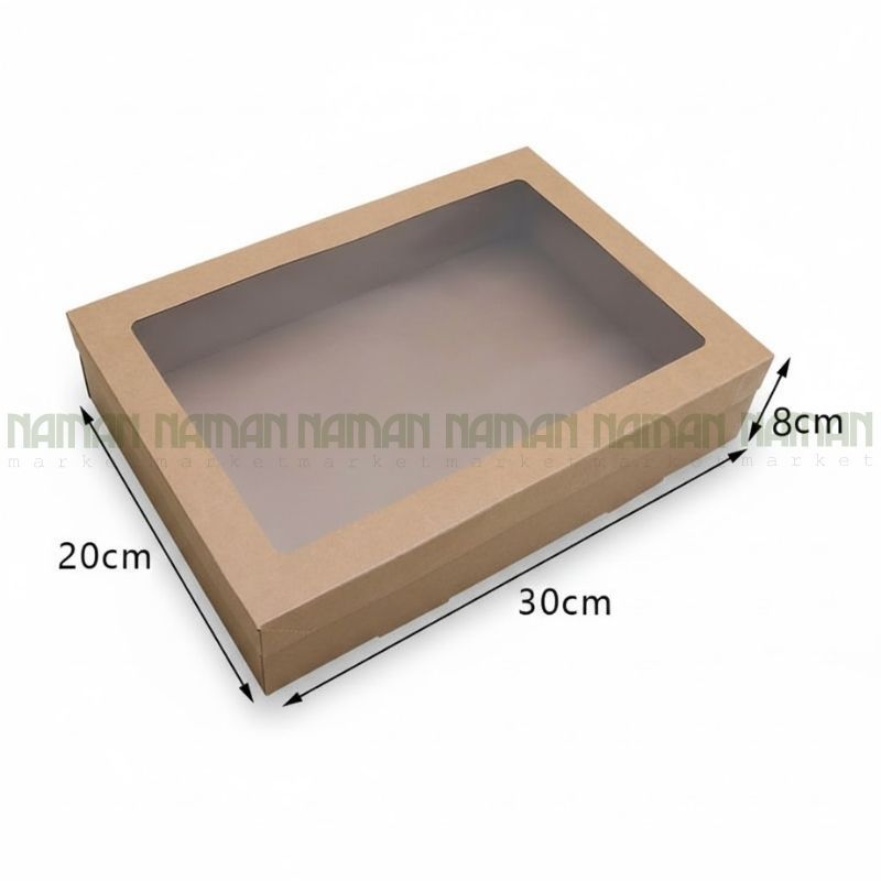 Kraft Paper Food Box Size 30