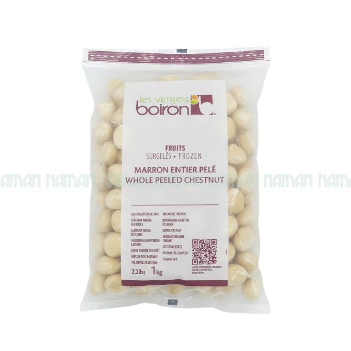 Nhân Hạt Dẻ Pháp Đông Lạnh Les Vergers Boiron 100g