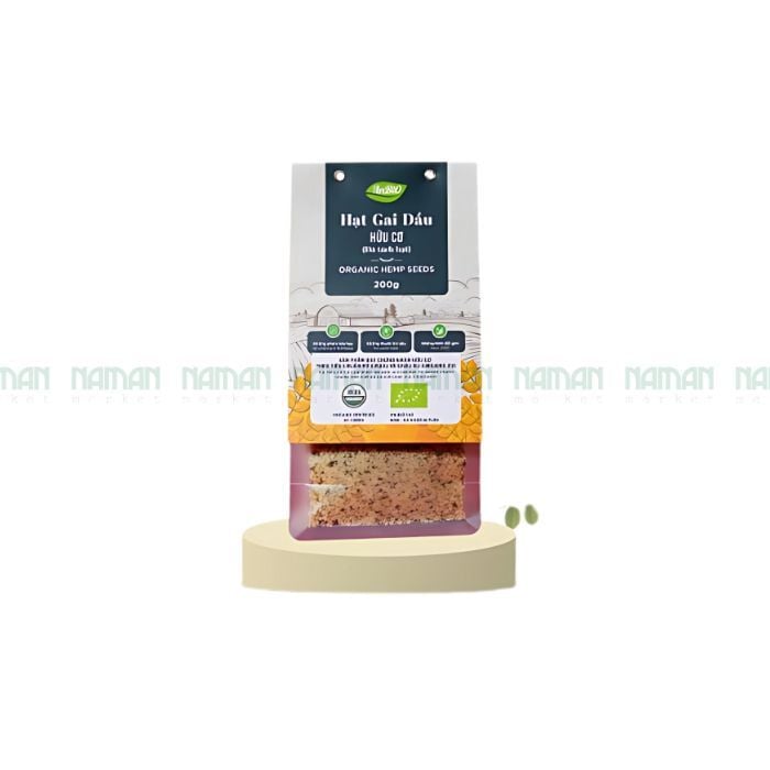 Hạt Gai Dầu Tách Vỏ Hữu Cơ Anbio 200G