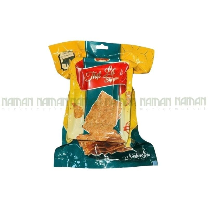 Snack Bánh Thịt Heo Giòn Vị Tiêu Đen Đại Phát 50G