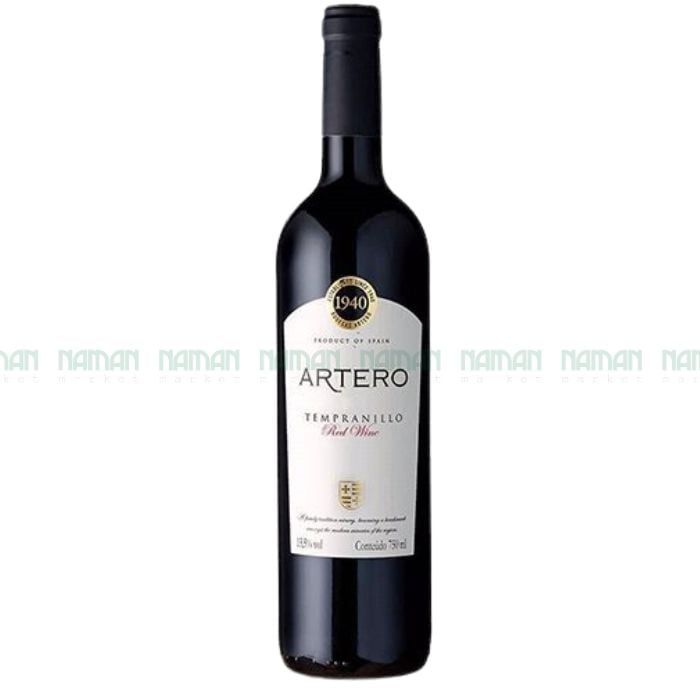 Rượu Vang Đỏ Bodegas Tempranillo Artero 750Ml