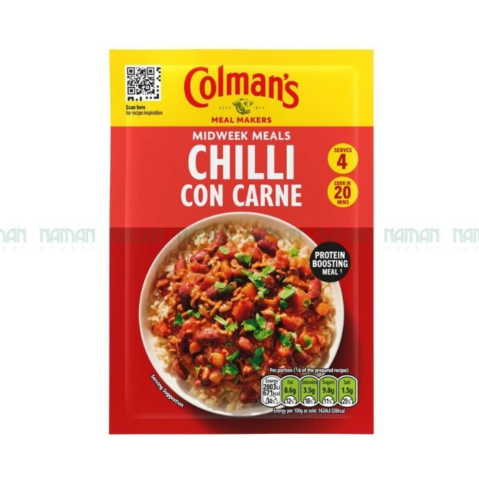 Mixed Spice Chilli Con Carne Colmans 50G