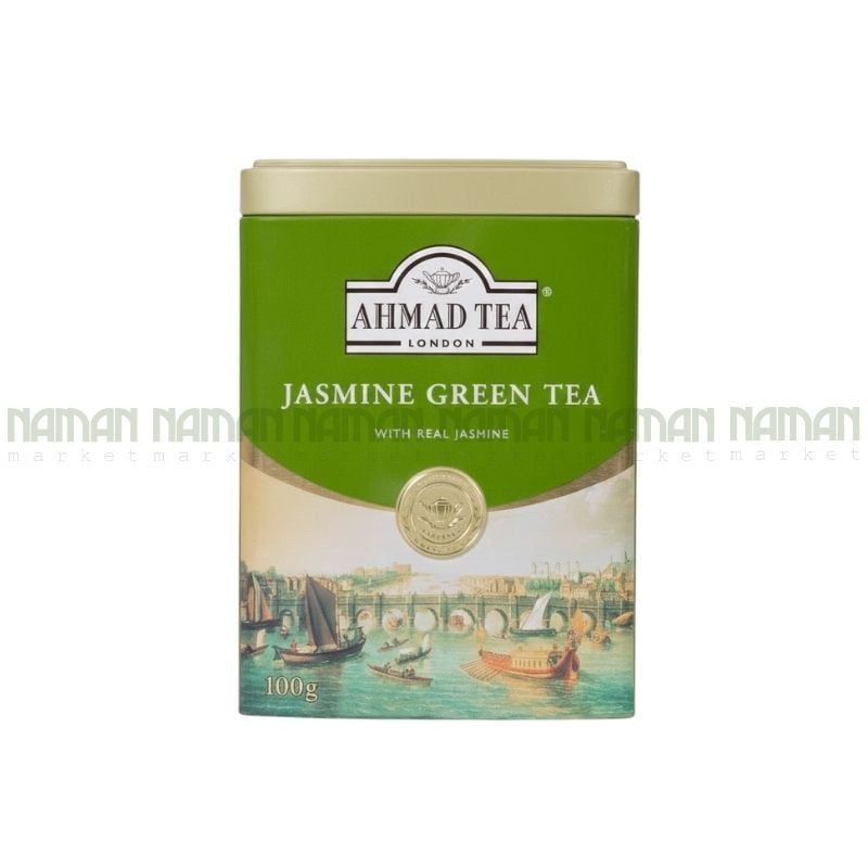 Trà Xanh Ướp Hoa Nhài Ahmad Tea 100G