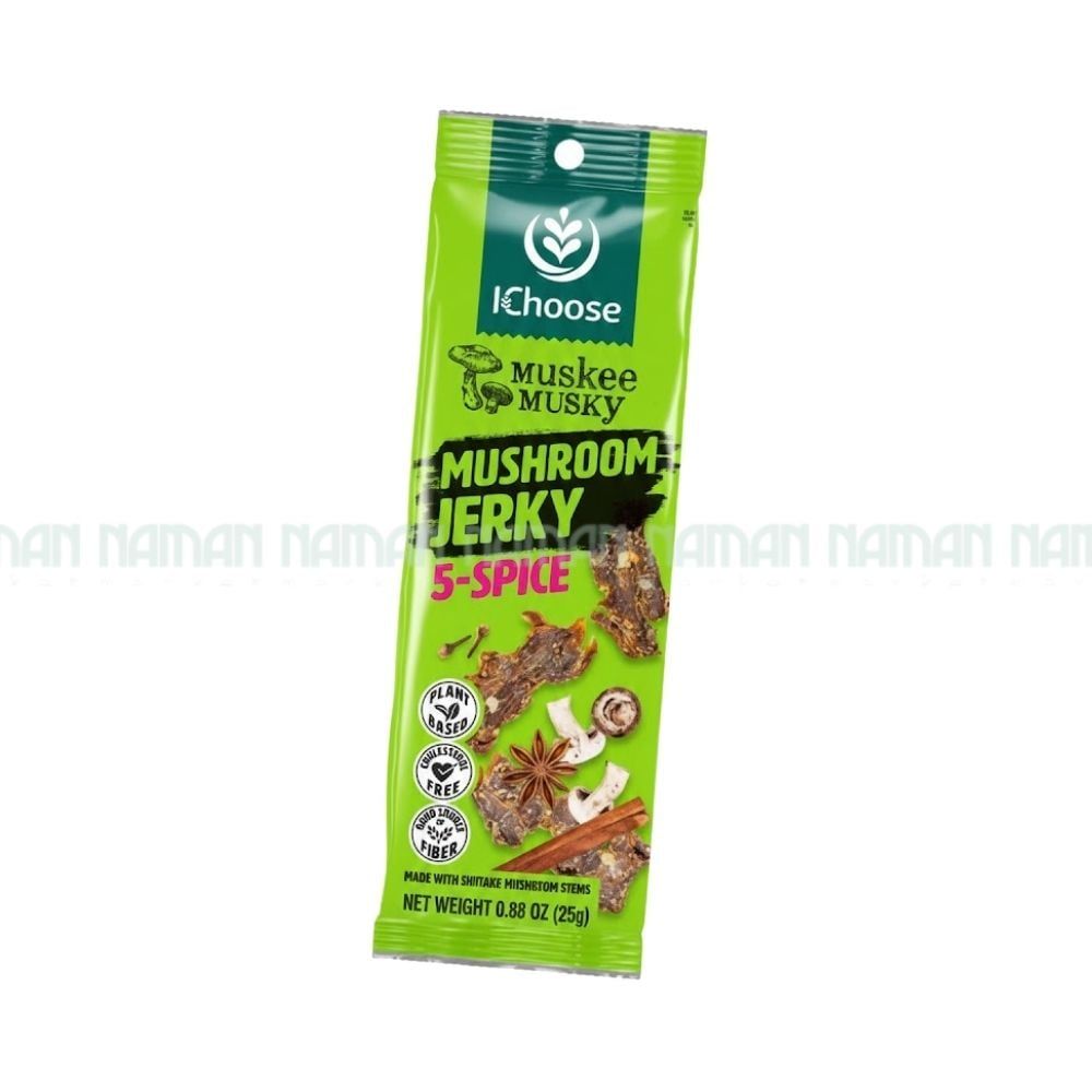 Mushroom Jerky Five Spice Ichoose 25G