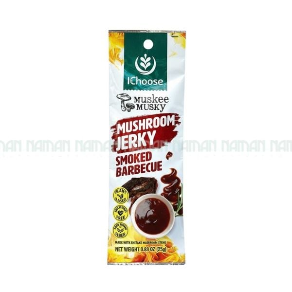 Nấm Sấy Tẩm Vị Thịt Nướng Hun Khói Ichoose 25G
