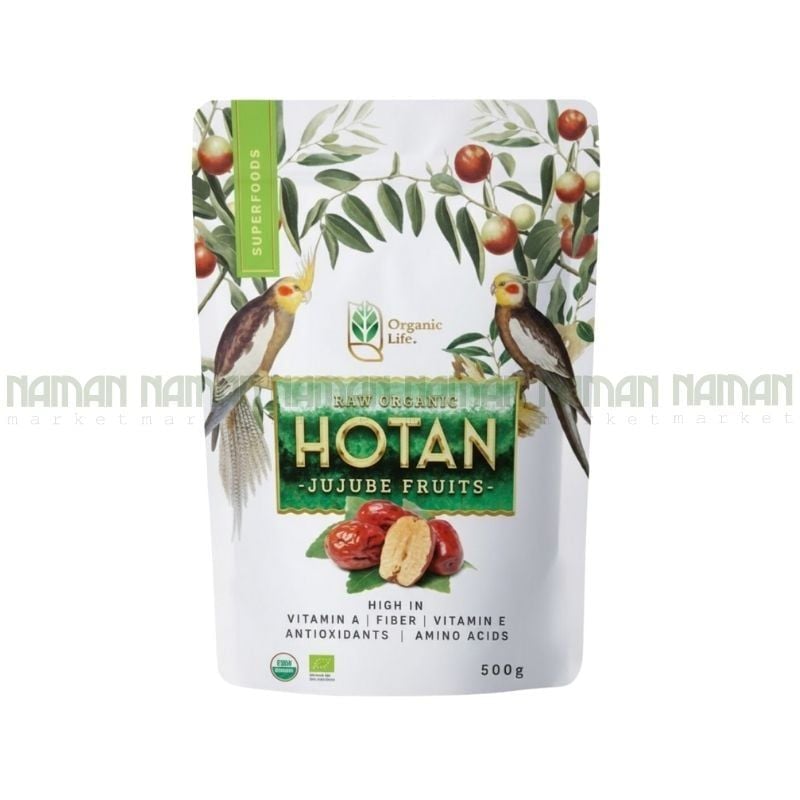 Org Hotan Jujube Organic Life 500G