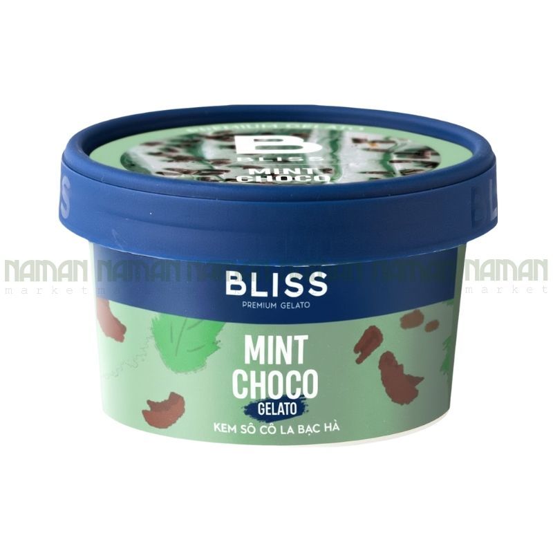 Kem Gelato Chocolate Bạc Hà Bliss 80Ml
