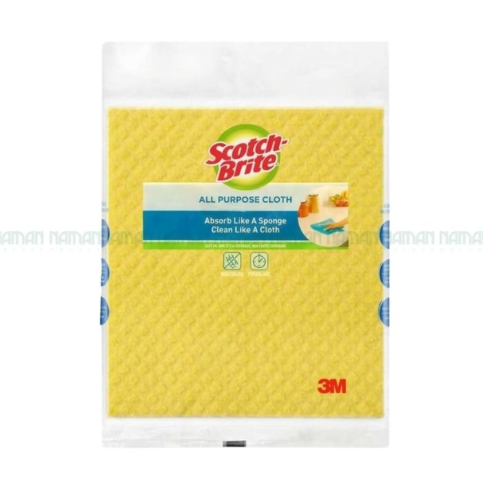 Multi-Purpose Cleaning Cloth 3M Scotch-Brite 18X20Cm 3 Pieces/Pack