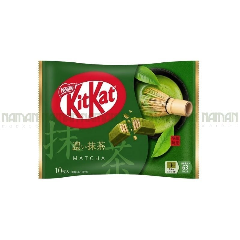 Bánh Kitkat Vị Trà Xanh Nestle 113G