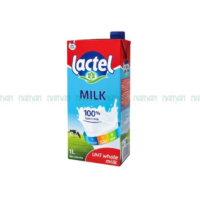 Sữa Nguyên Kem Tiệt Trùng Lactel 1L