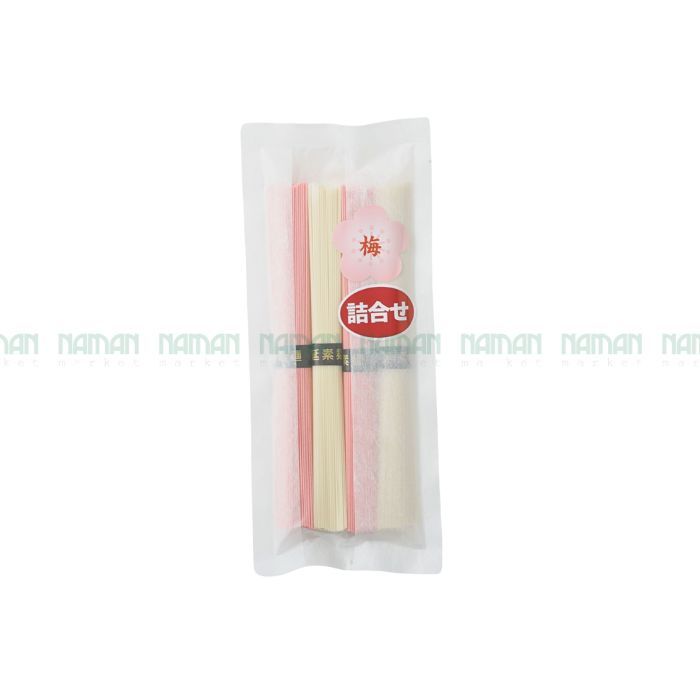 Hand-Pulled Somen Noodles Plum Flavor Shimabara 200G