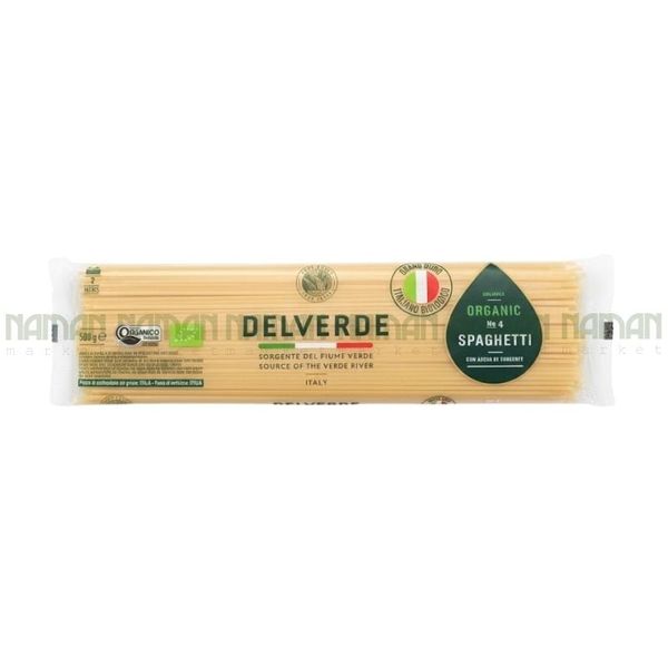 Mì Spaghetti Hữu Cơ Số 4 Delverde 500G