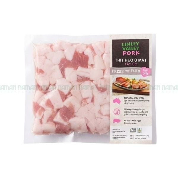 Australian Pork Fat In Cubes Linley Valley 500G
