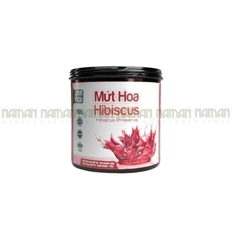 Mứt Hoa Bụt Giấm Lotus 600G
