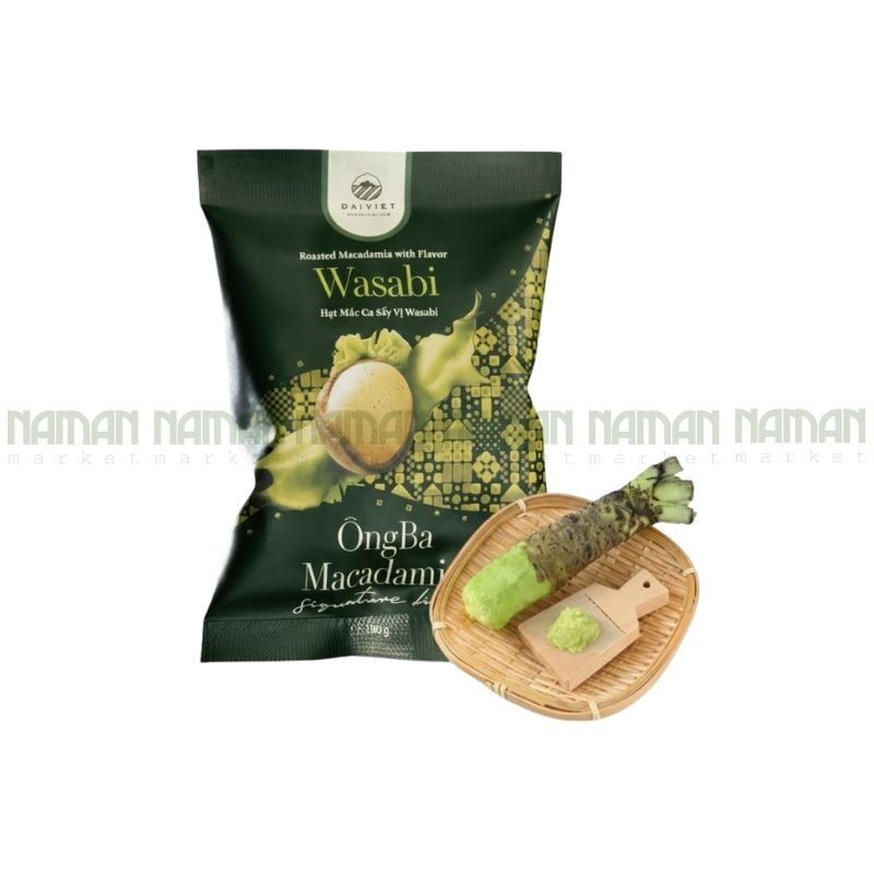 Macca Wasabi Ong Ba Macadamia 30G
