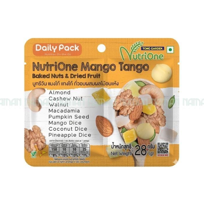 Hỗn Hợp Hạt Và Trái Cây Sấy - Xoài Tong Garden 28G