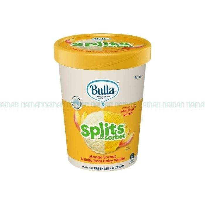 Ice Cream Splits Sorbet Mango Bulla 580G