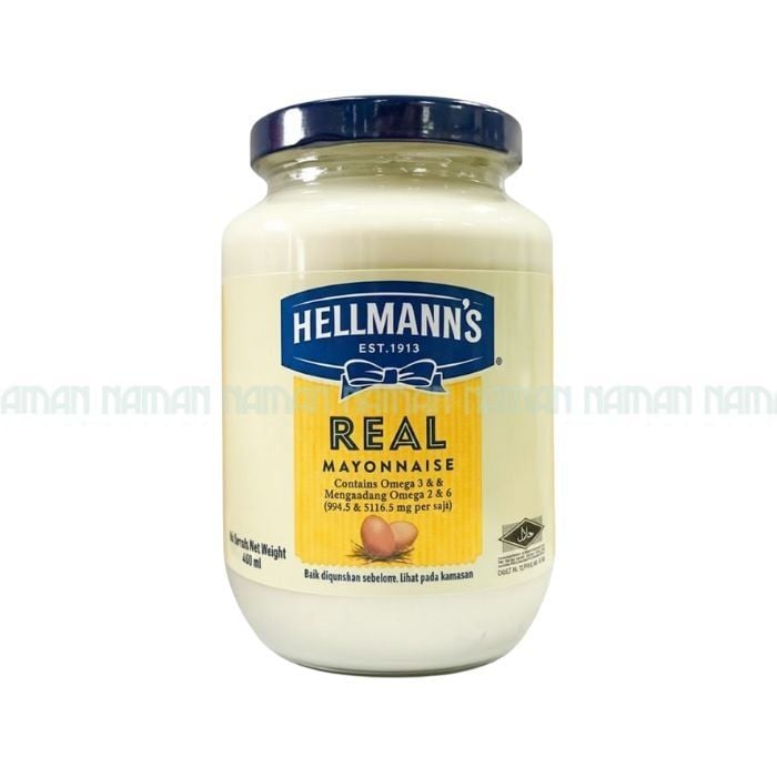 Xốt Mayonnaise Vị Nguyên Bản Hellmann’S 460Ml