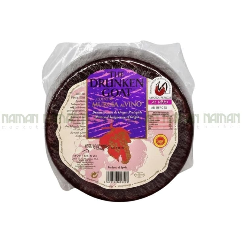 Phô Mai Dê Tẩm Rượu Vang Đỏ Vega Sotuelamos 350G