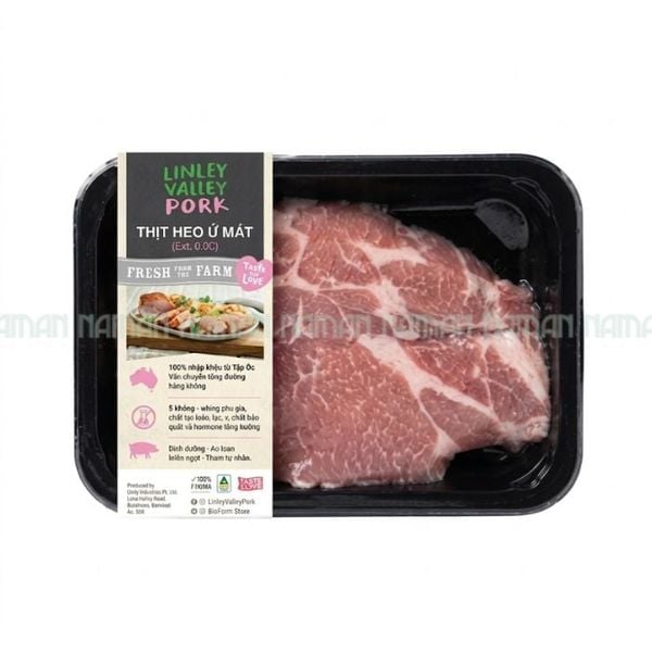 Thịt Heo Úc Nạc Dăm Đầu Giòn Linley Valley 300G