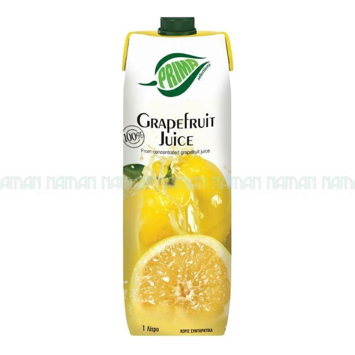 Juice Grapefruit 100% Prima 1L