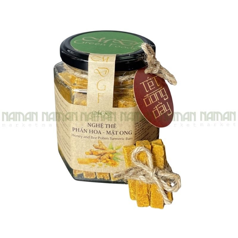 Dried Tumeric With Honey & Bee Pollen Md Green 200G