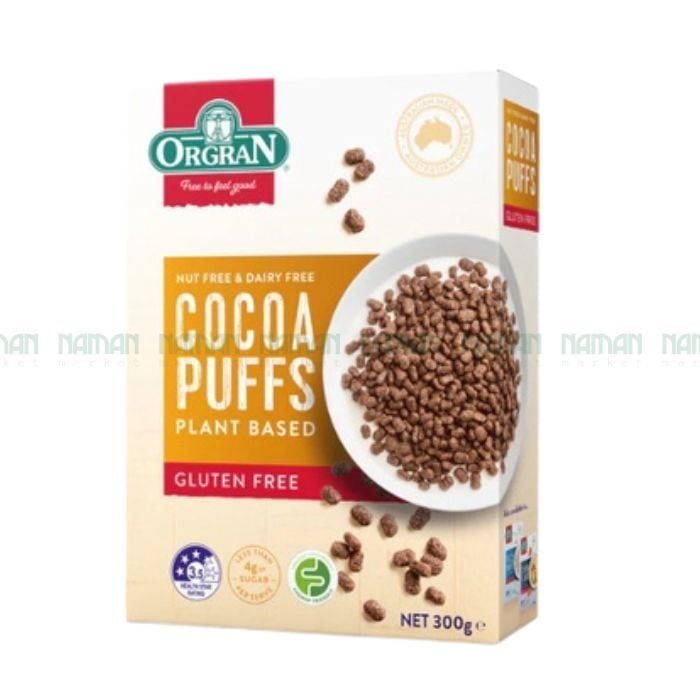 Gluten Free Cocoa Puffs Orgarn 300G