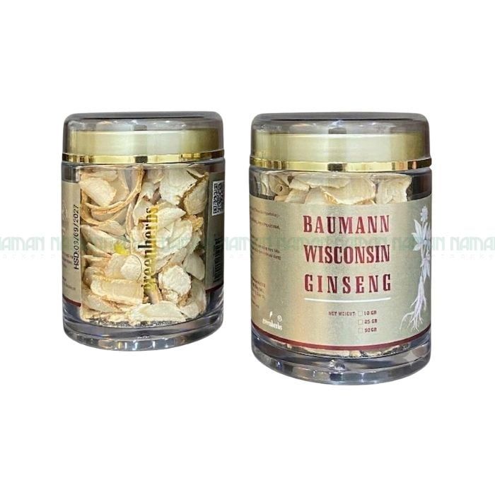 American Ginseng Slices Baumann Wisconsin 50G