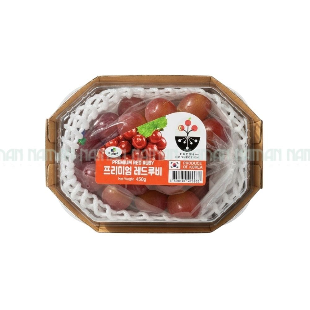 Nho Đỏ Ruby Hàn Quốc 450G