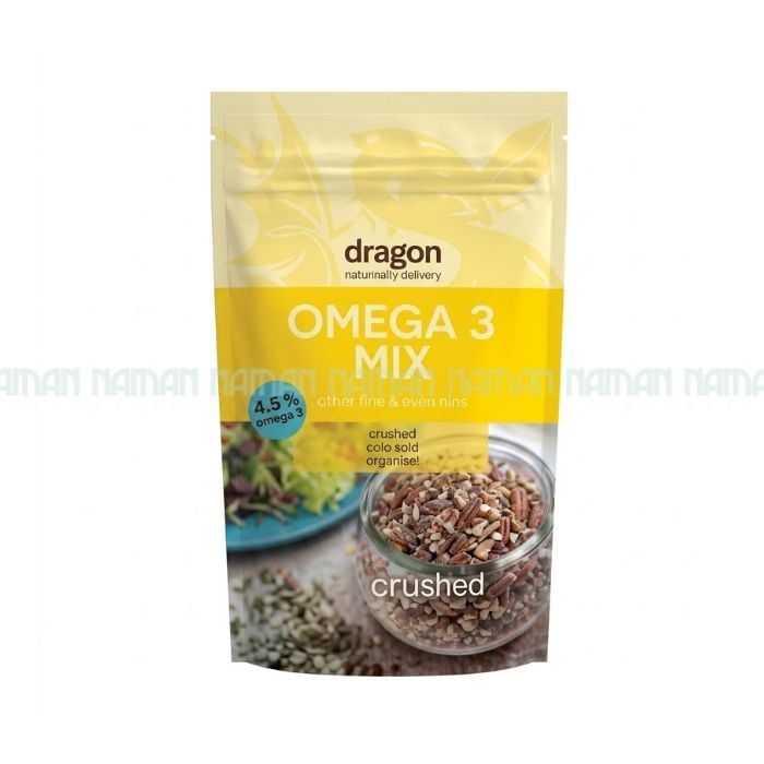 Hỗn Hợp Hạt Omega 3 Hữu Cơ Dragon Superfoods 200G