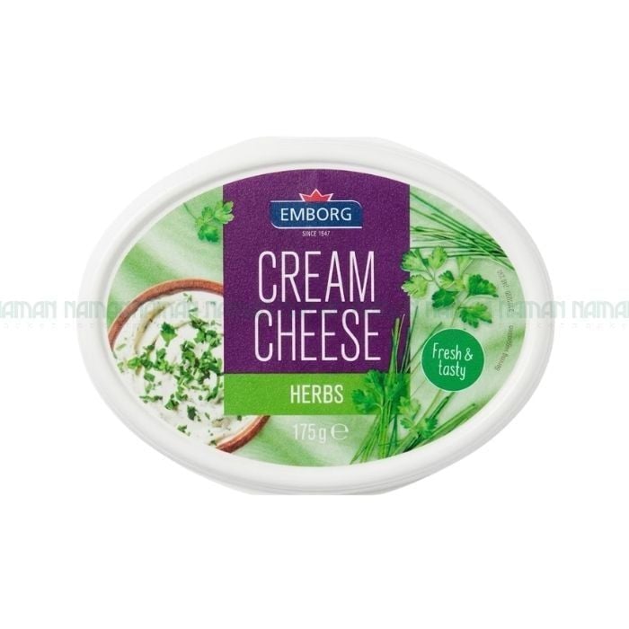 Cream Cheese With Herbs Emborg 175G