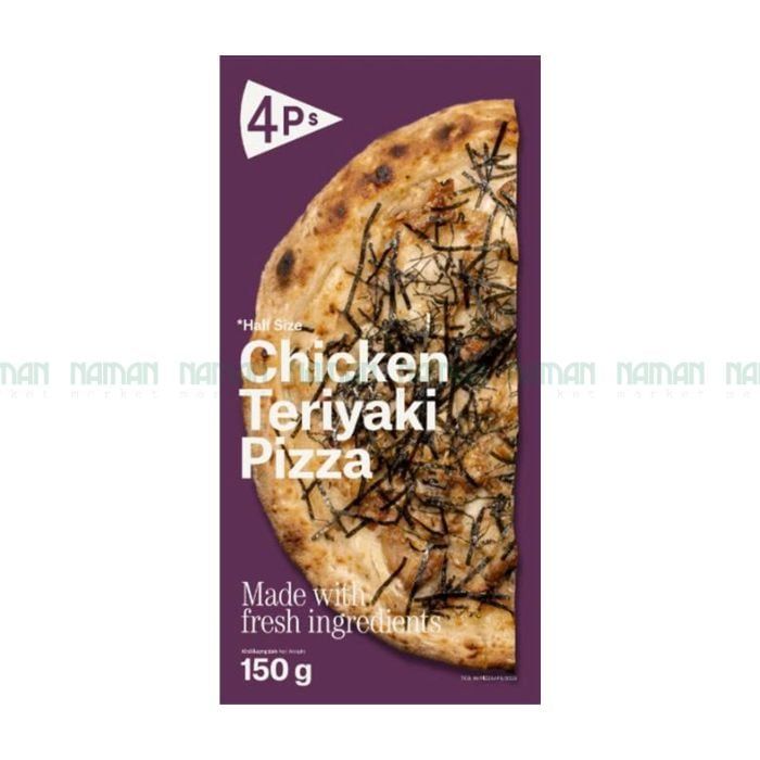 Half Pizza Napoli Chicken Teriyaki 4P'S 150G