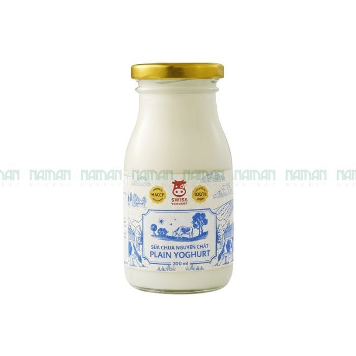 Sữa Chua Nguyên Chất Swiss Yogurt 200Ml