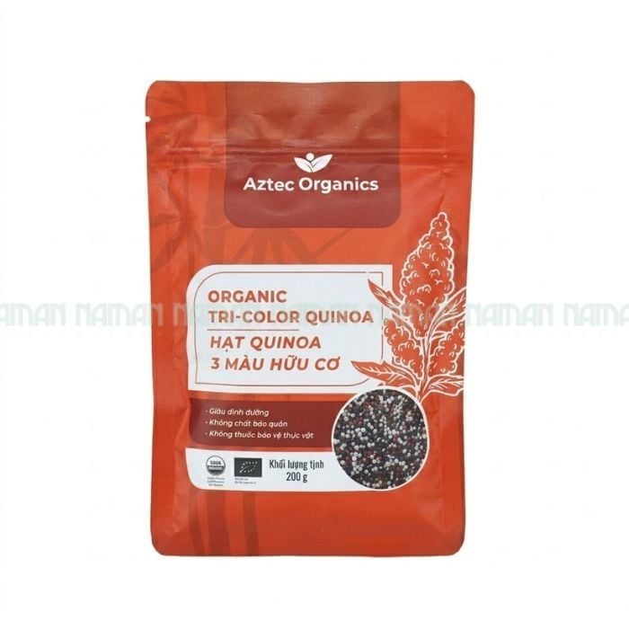 Organic Tri Color Quinoa Aztec Organics 200G