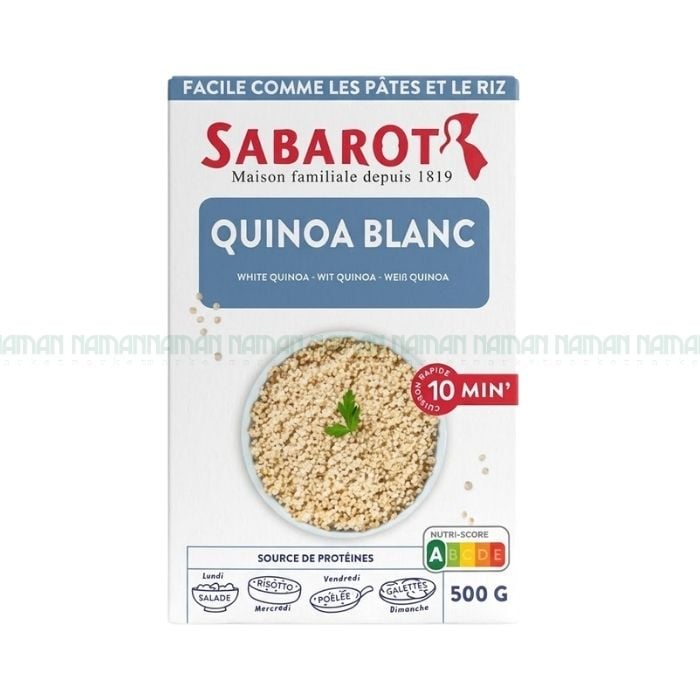 Hạt Diêm Mạch Trắng Sabarot 500G