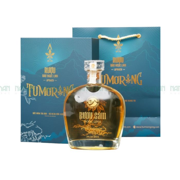 Rượu Sâm Ngọc Linh Xanh Atuagin 500Ml