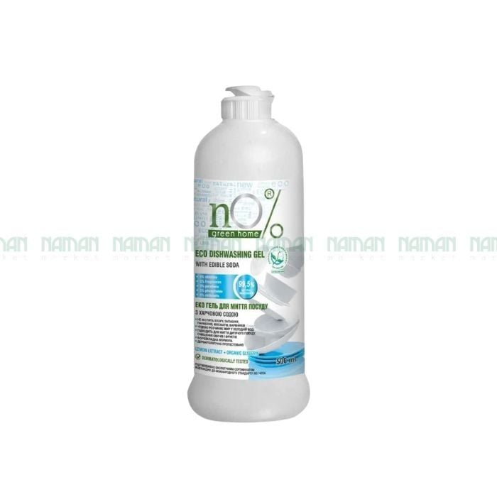Gel Rửa Chén Bát Baking Soda Eco No% Green Home 500Ml