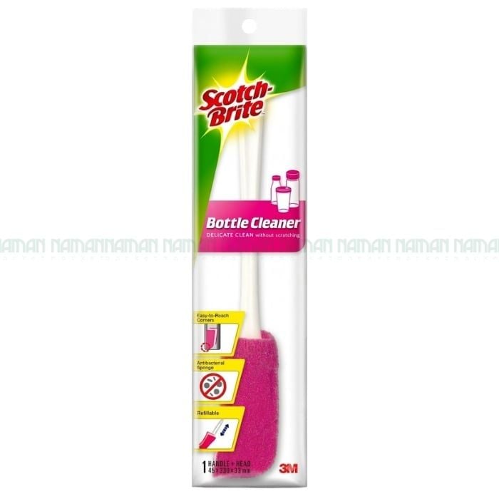 Cây Cọ Rửa Bình Cao Cấp Chống Trầy Xước 3M Scotch-Brite