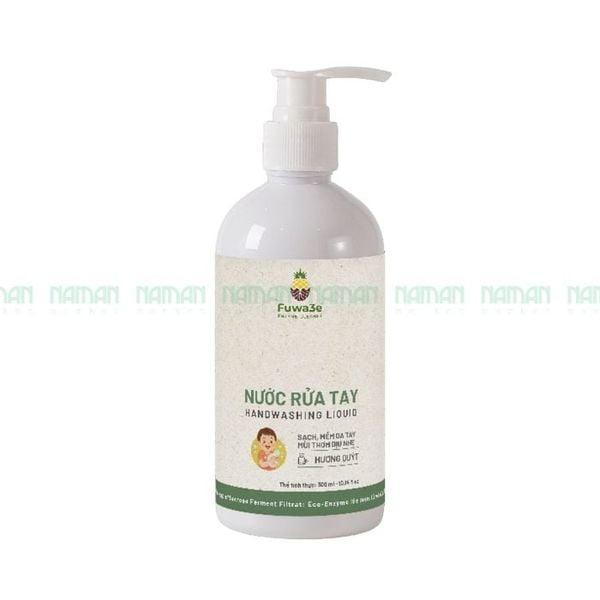 Nước Rửa Tay Dạng Gel Hương Quýt Fuwa3E 300Ml