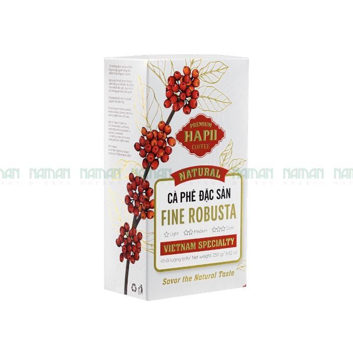 Coffee Fine Robusta Ground Hapii Coffee 250G