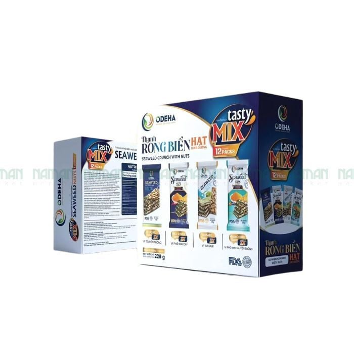 Rong Biển Kẹp Hạt Nhiều Vị Odeha 304G