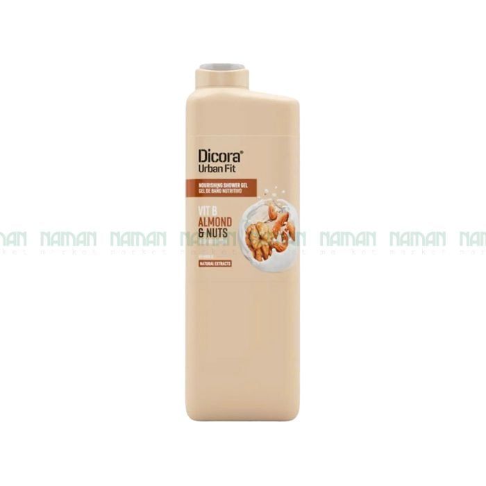 Shower Gel Almond & Mixed Nuts Dicora Urban Fit 400Ml
