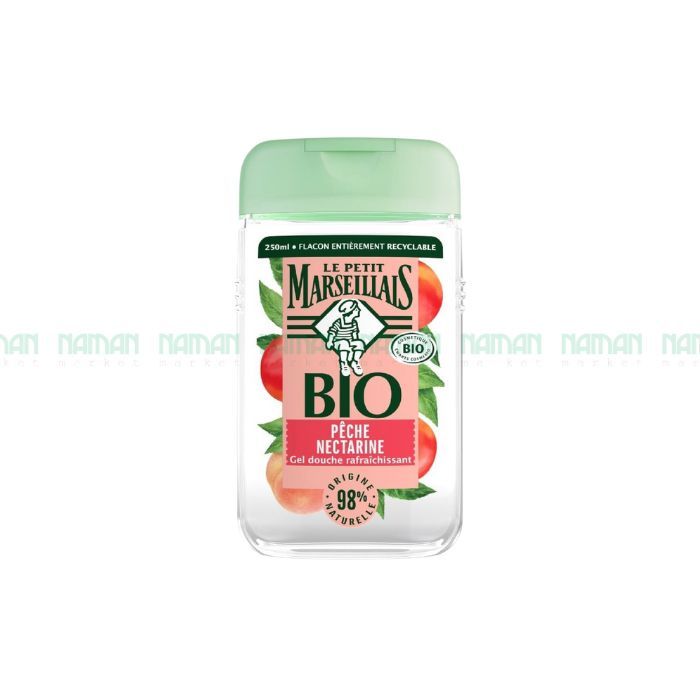 Sữa Tắm Hương Đào Hữu Cơ Le Petit Marseillais 250Ml