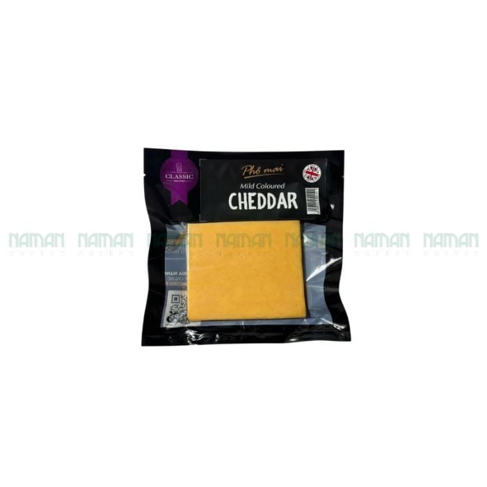Phô Mai Cheddar Màu Nhạt Coombe Castle 100G