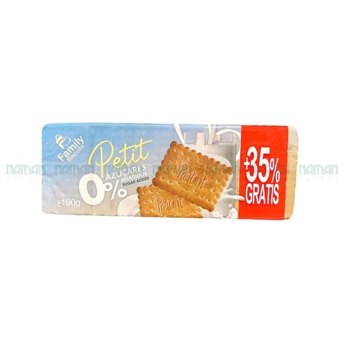 Bánh Quy Không Đường Petit Family Biscuits 190G
