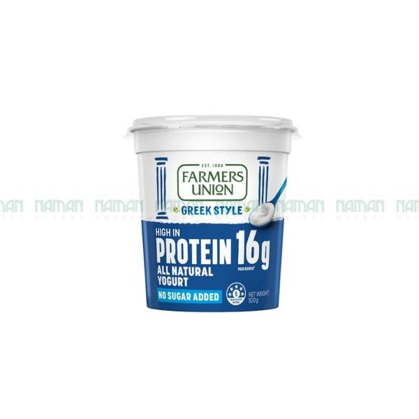 Greek Style Yogurt 0.5% Fat Farmers Union 500G