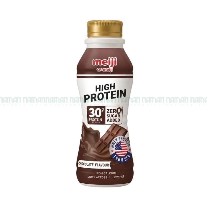 Sữa Thanh Trùng Đạm Cao Ít Lactose Vị Chocolate Meiji 350Ml