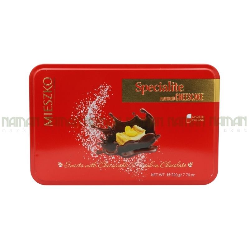 Kẹo Chocolate Vị Bánh Phô Mai Và Đào Mieszko 220G