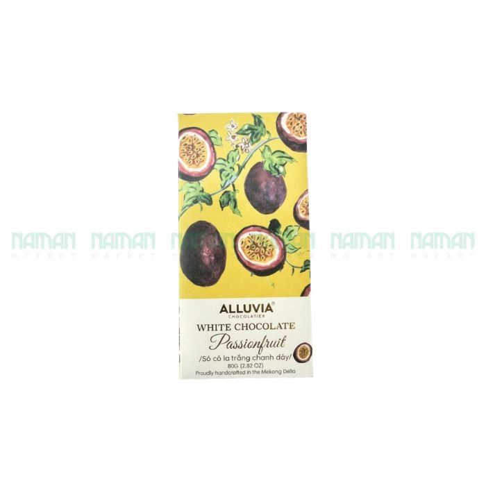 White Chocolate Passionfruit Alluvia 80G
